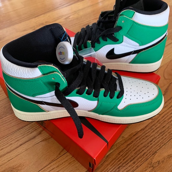 jordan high tops green